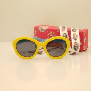 عینک آفتابی کودک   ژله ای  - uv400 -polarized زردآبی